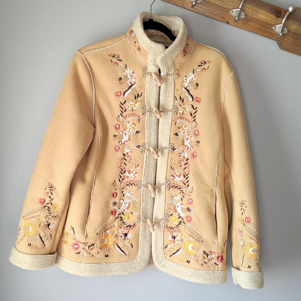 1 Madison embroidered coat